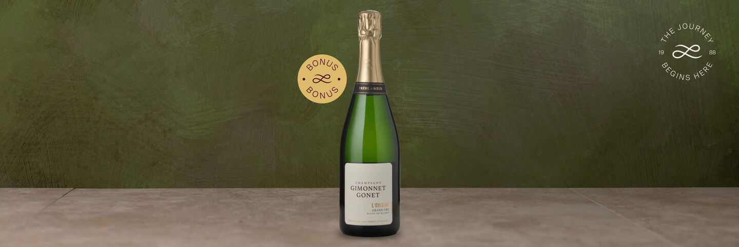 This weekend only - Bonus Grand Cru Champagne!
